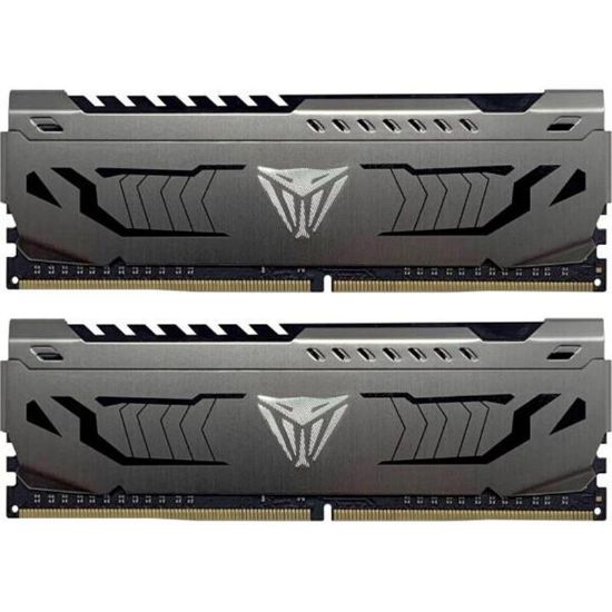  Зображення Модуль пам`яті  DDR4 2х8GB/4000 Patriot Viper Steel Gray (PVS416G400C9K) 